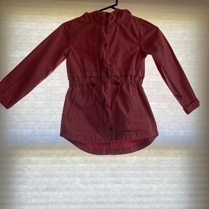 Girls size 8 Old Navy pink utility jacket